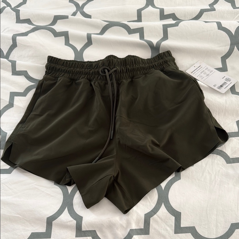 Athleta Olive Women's Athletic Shorts Size XS